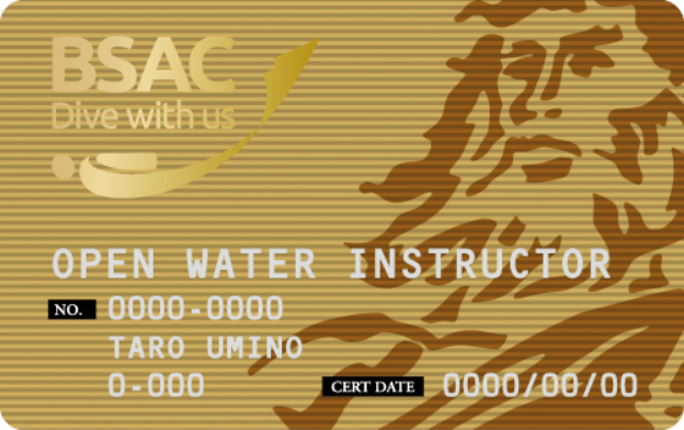 BSAC OPEN WATER INSTRUCTOR