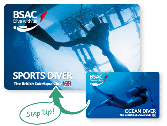 OCEAN DIVERからSPORTS DIVERへステップアップ 